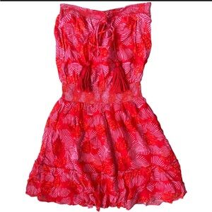 Revolve Karina Grimaldi Vibrant Red dress